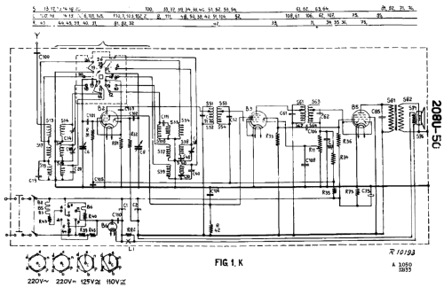 Philetta 208U-50; Philips; Eindhoven (ID = 2009933) Radio