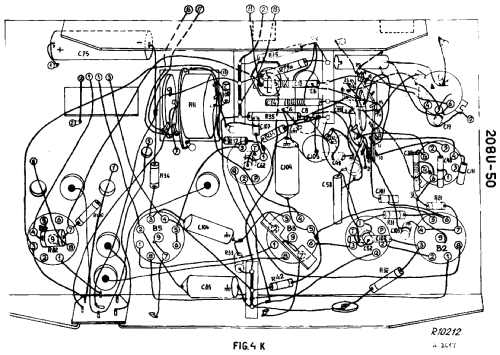 Philetta 208U-50; Philips; Eindhoven (ID = 2009934) Radio