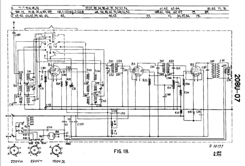 Philetta 208U-07; Philips; Eindhoven (ID = 36483) Radio