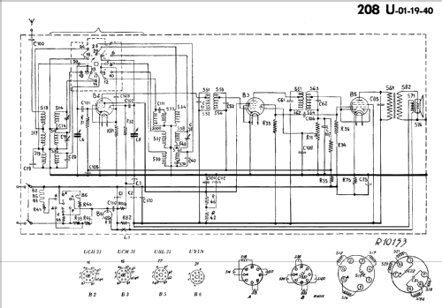 Philetta 208U-40; Philips; Eindhoven (ID = 36474) Radio