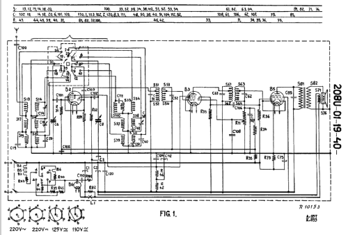 Philetta 208U-40; Philips; Eindhoven (ID = 36475) Radio