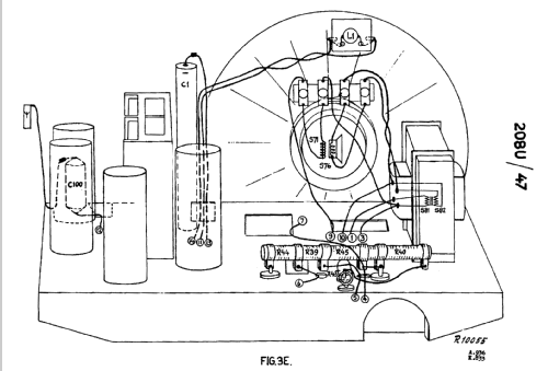 Philetta 208U-47; Philips; Eindhoven (ID = 36502) Radio