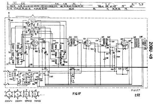 Philetta 208U-49; Philips; Eindhoven (ID = 36507) Radio