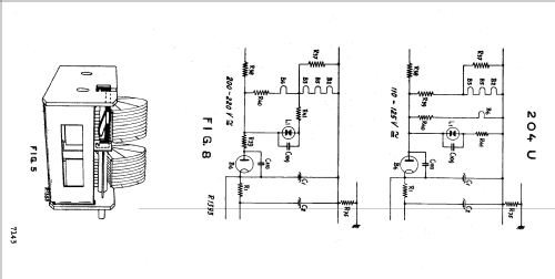 Philetta II 204U ; Philips; Eindhoven (ID = 1923971) Radio