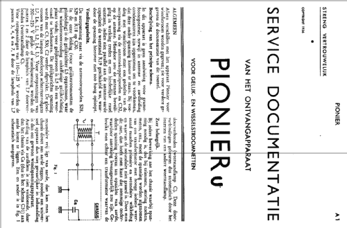 Pionier V4U; Philips; Eindhoven (ID = 1488359) Radio