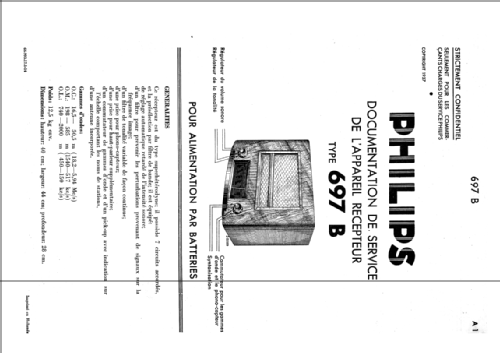 Polonaise 697BV; Philips; Eindhoven (ID = 882049) Radio