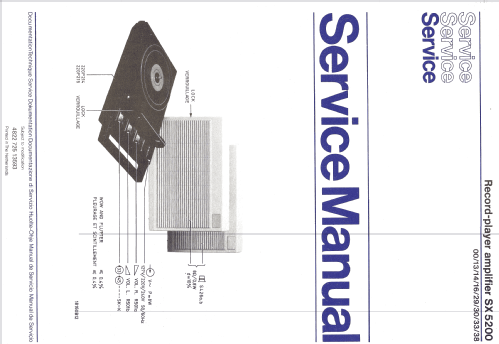 Record Player SX5200 /13; Philips; Eindhoven (ID = 1108201) R-Player