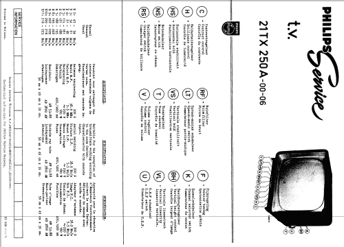 Reportage 21TX250A; Philips; Eindhoven (ID = 1157036) Television