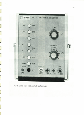 Stereo Generator PM 6455 /03; Philips; Eindhoven (ID = 3068941) Equipment