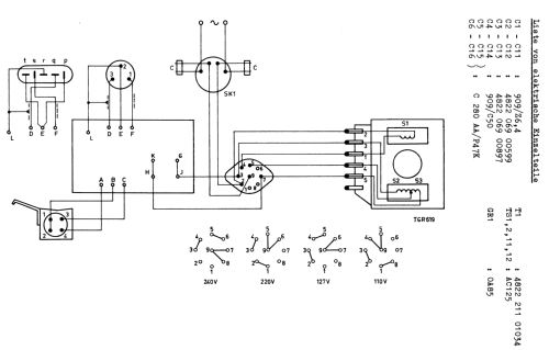 Stereo-Vorverstärker für magneto-dynamische Tonköpfe AG9021 /00; Philips; Eindhoven (ID = 1347585) Ampl/Mixer