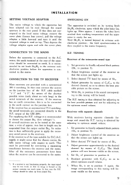 Television Service Generator GM2891 /55; Philips; Eindhoven (ID = 2724003) Ausrüstung