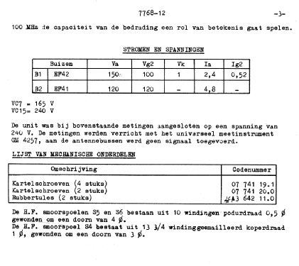 F.M. Voorzetunit - UKW-Vorsatz 7768 /12; Philips; Eindhoven (ID = 1676970) Adattatore
