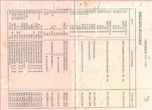 Verstärker Typ 3756 ; Philips; Eindhoven (ID = 2193640) Ampl/Mixer