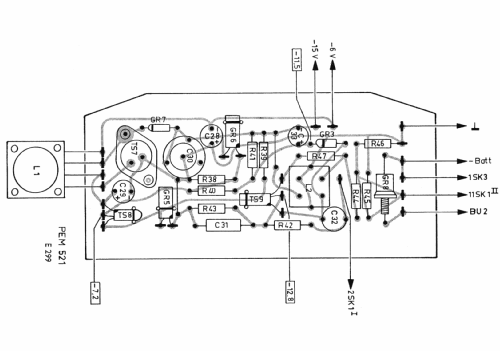 Verstärkervoltmeter PM2453; Philips; Eindhoven (ID = 434163) Equipment