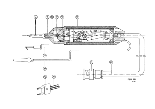 Verstärkervoltmeter PM2453; Philips; Eindhoven (ID = 434164) Equipment