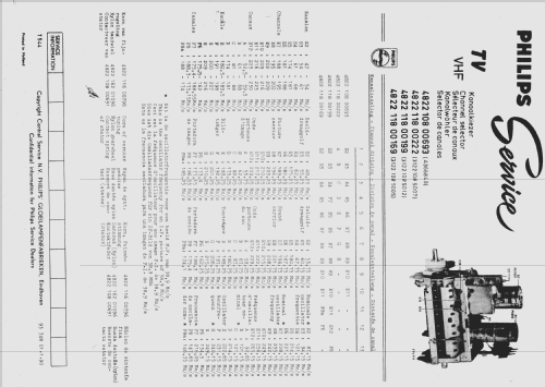 VHF Channel Selector 4822 108 00693 - A3 668 40; Philips; Eindhoven (ID = 1512607) Converter