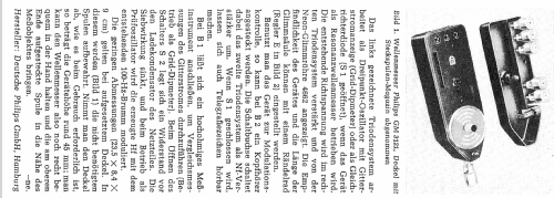 Wavemeter GM3121; Philips; Eindhoven (ID = 711912) Equipment