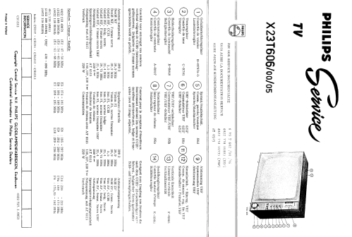 X23T606 /00 /05; Philips; Eindhoven (ID = 1516842) Television