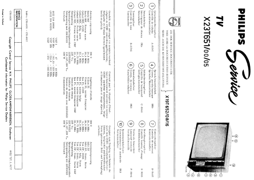 X23T651 /00 /05; Philips; Eindhoven (ID = 1516284) Television