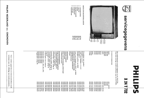 X24T732; Philips; Eindhoven (ID = 1535349) Television