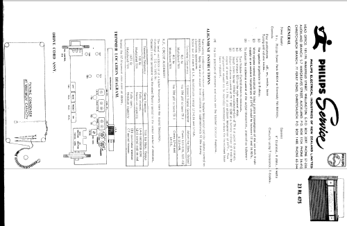 23RL475; Philips Electrical (ID = 2687713) Radio