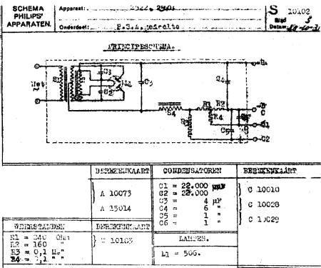 Portable Radio 2540; Philips Electrical, (ID = 2682841) Radio