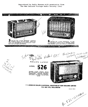 526; Philips Electrical (ID = 2856174) Radio