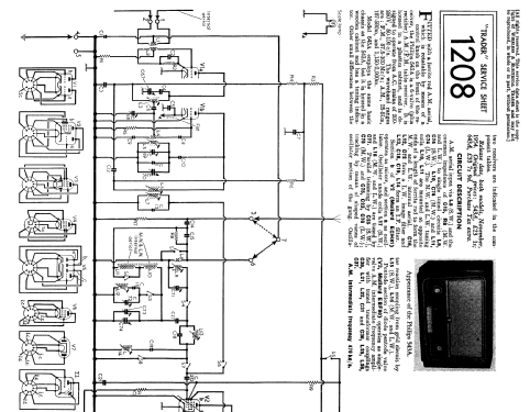 543A; Philips Electrical, (ID = 2287598) Radio