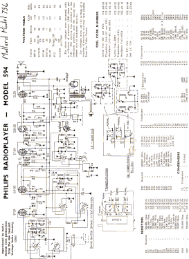 594 Ch=594; Philips Electrical (ID = 2729276) Radio