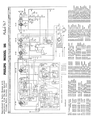 595; Philips Electrical (ID = 2856734) Radio