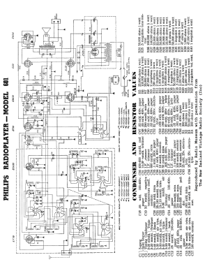 601; Philips Electrical (ID = 2857824) Radio