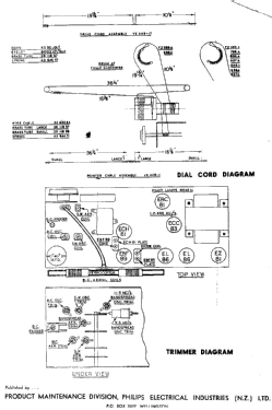 Albert Hall Hi-Z F6Z96A; Philips Electrical (ID = 2914649) Radio