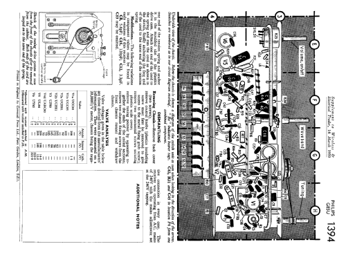 B3G85U ; Philips Electrical, (ID = 2319646) Radio