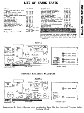 BZ356A; Philips Electrical (ID = 3106603) Radio