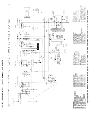 HZ847; Philips Electrical (ID = 2785892) Radio