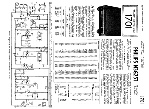 N3G25T ; Philips Electrical, (ID = 2322371) Car Radio