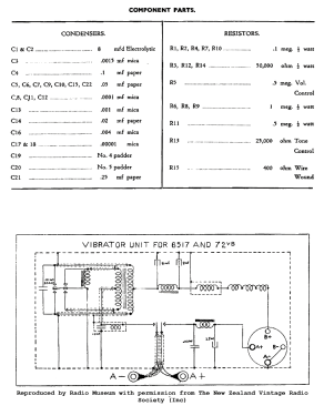 Radioplayer 72B; Philips Electrical (ID = 2763282) Radio