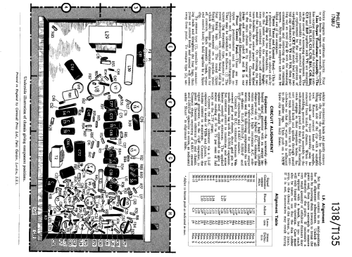 Television Receiver 2168U; Philips Electrical, (ID = 2318647) Television