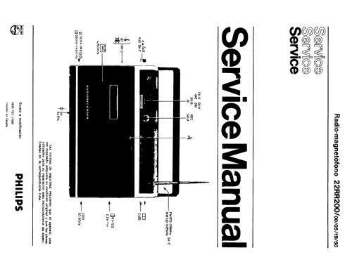 22-RR-200; Philips Ibérica, (ID = 734519) Radio