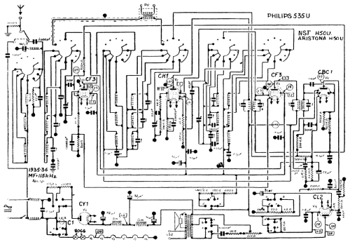 Nautilus 535U; Philips Ibérica, (ID = 241896) Radio