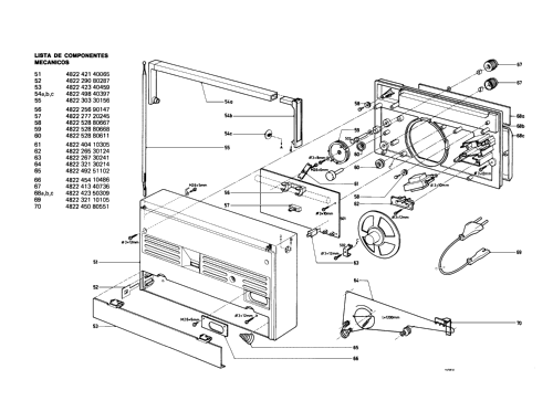 Portable Radio 270 90AL270 /40; Philips; Eindhoven (ID = 734753) Radio