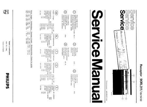 90-RL-311 /00 /15 /22; Philips Ibérica, (ID = 734848) Radio