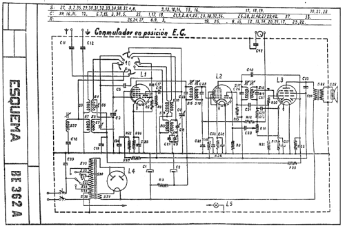 BE-362-A; Philips Ibérica, (ID = 110256) Radio