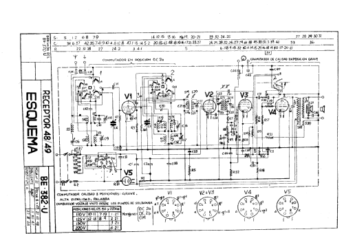 BE-382-U; Philips Ibérica, (ID = 231115) Radio