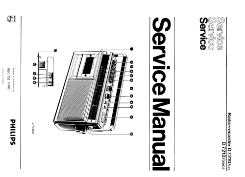 D-7210/00; Philips Ibérica, (ID = 735871) Radio