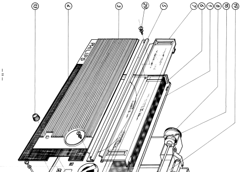 11RL463 /00R /01R /01L; Philips France; (ID = 1484070) Radio