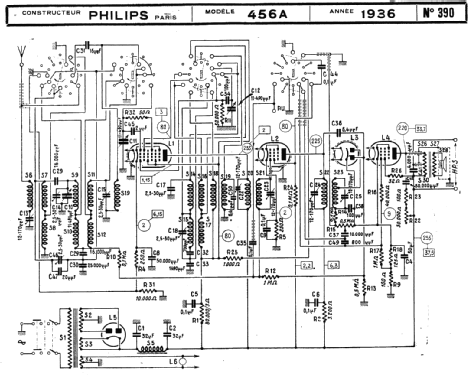 456A; Philips France; (ID = 219448) Radio