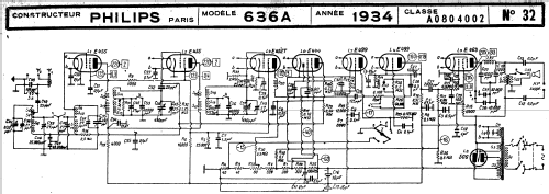 Super inductance 636A; Philips France; (ID = 215178) Radio