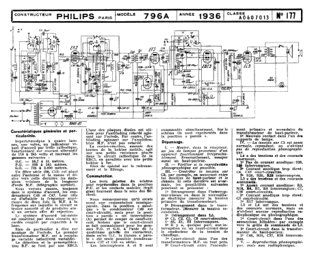 Interlude 796A ; Philips France; (ID = 216682) Radio