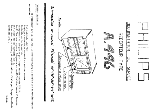 A446; Philips France; (ID = 2349887) Radio